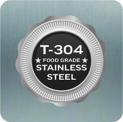 T-304 FOOD GRADE STAINLESS STEEL